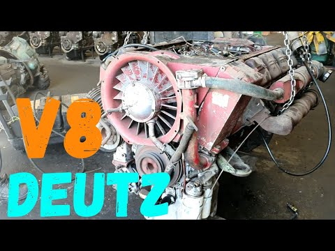 V8 DEUTZ Hava Soğutmalı Motor-Aircooled #Deutz #V8