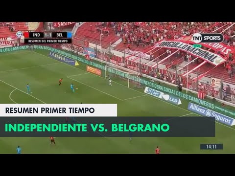Resumen Primer Tiempo: Independiente vs Belgrano | Fecha 12 - Superliga Argentina 2018/2019