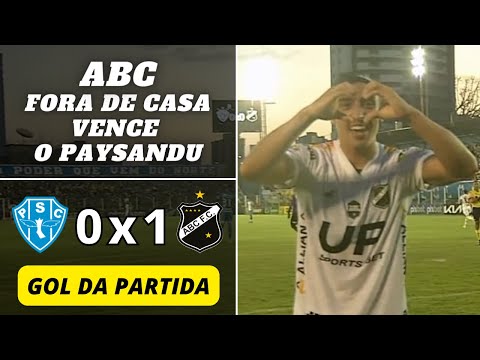 Paysandu 0 x 1 ABC | Gol da Partida | Brasileirão Série C
