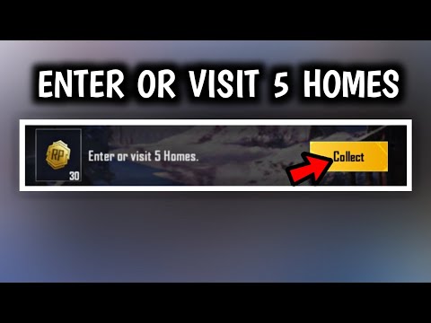ENTER OR VISIT 5 HOMES | HOW TO COMPLETE ENTER OR VISIT 5 HOMES MISSION IN BGMI & PUBG MOBILE
