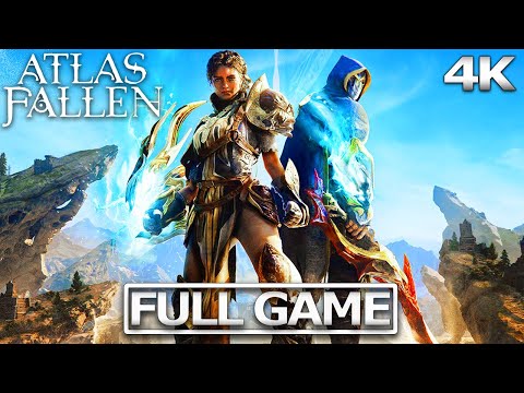 ATLAS FALLEN Full Gameplay Walkthrough / No Commentary 【FULL GAME】4K 60FPS UHD