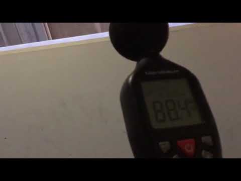 91 DECIBELS 8.15AM CIRCULAR SAWING- BRUNSWICK CENTRE FLATS