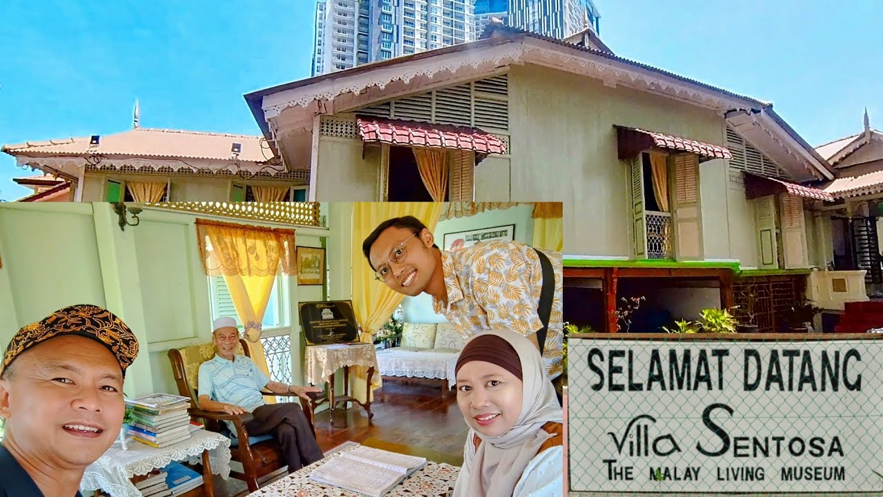 Explore Villa Sentosa, a traditional Malay house turned living museum.