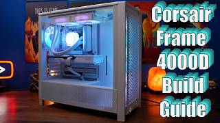 How to easily build Corsair Frame 4000D with iCue Link (step by step)