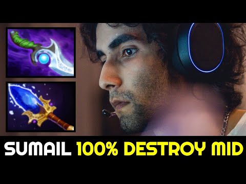 SUMAIL 100% Destroy Mid with Scepter Build Pangolier Dota 2
