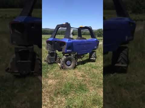 Démonstration du robot Vitibot BAKUS