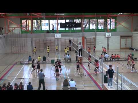 Championnat Genevois Volleyball Feminin Under 15 (U15) - PEPS 1 vs Geneve Volley 1