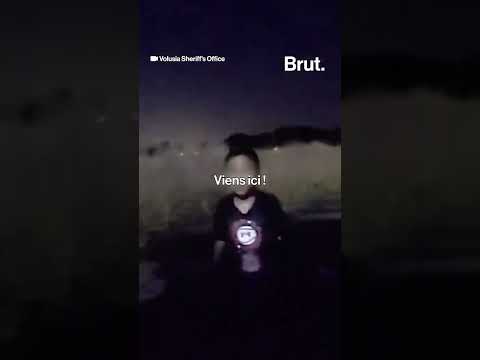 In Florida, police rescued a non-verbal autistic child who had fallen into a pond.