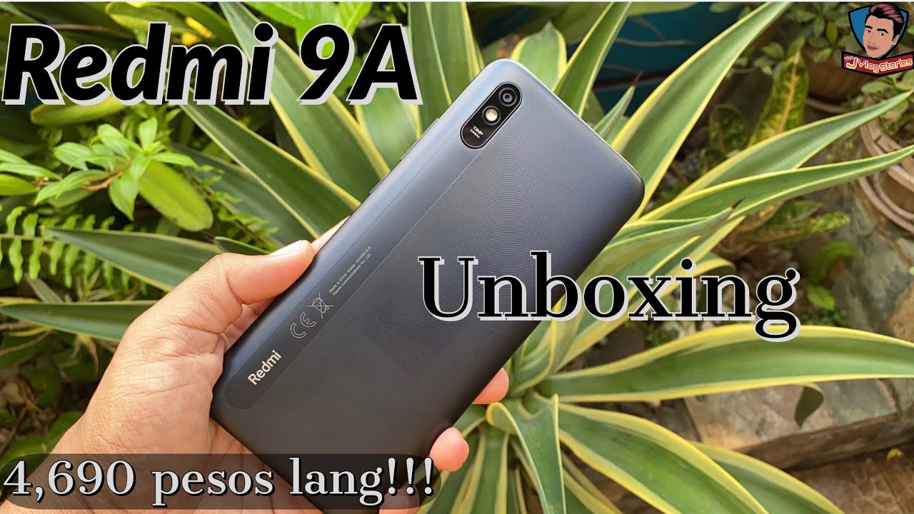 Redmi 9A Unboxing and First Impressions - Filipino