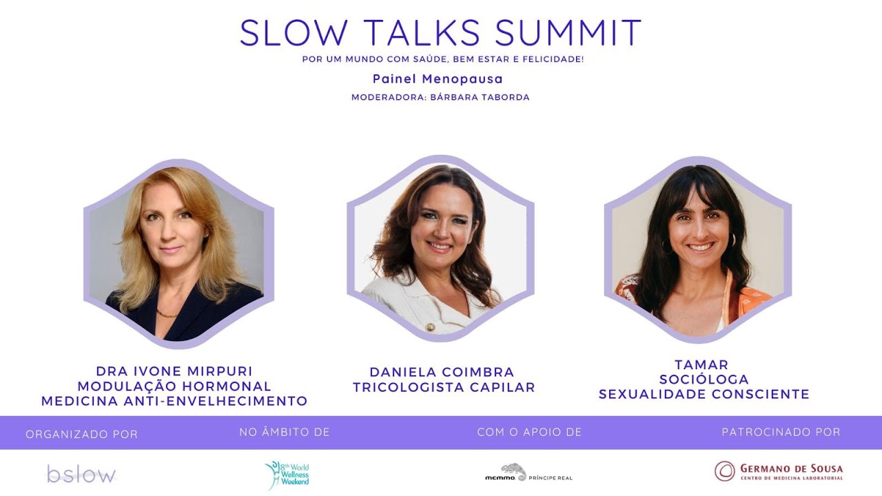 SLOW TALKS SUMMIT - MENOPAUSA