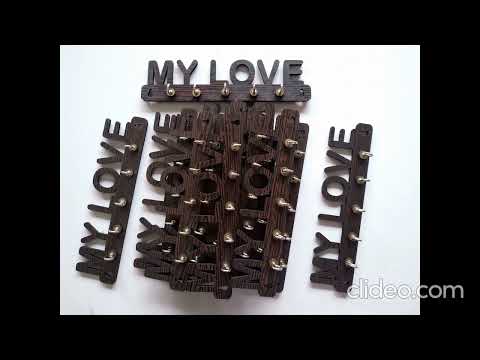 Wooden black mdf key holders, for event, size: 8in