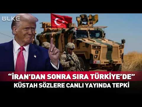 "İran'dan Sonra Sıra Türkiye'de" Küstah Sözlere Canlı Yayında Tokat Gibi Yanıt! #haber