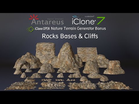 Nature Terrain Generator for iClone - Rocks