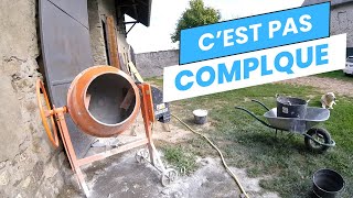 Comment mélanger du mortier à la chaux