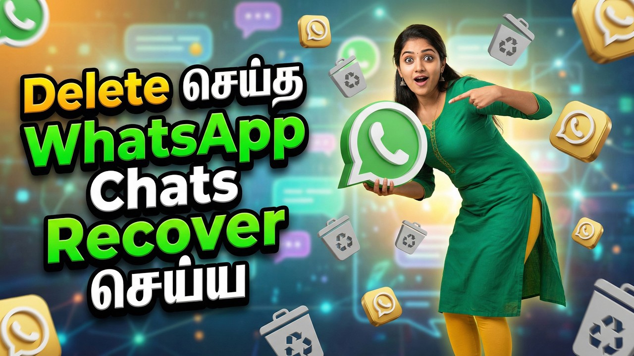 Recover Deleted WhatsApp Chats, Images, Videos in Mobile | WhatsApp Recovery