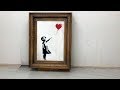 Banksy - Shredding the Girl and Balloon - The Director’s half cut