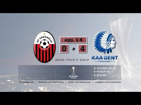 UEL Play off Round | Highlights | Shkëndija v Gent 0-4 (agg. 1-6) | 25.08.2016