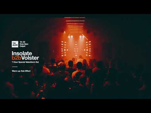 Insolate b2b Volster at TRAUM Special 2019 | Klub Epic, Osijek