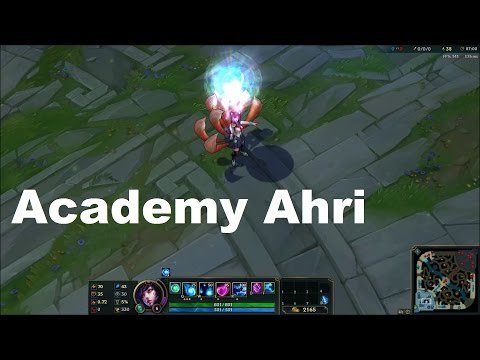 Academy Ahri SkinPotlight - League of Legends
