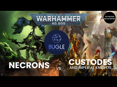 Necrons vs Custodes Warhammer 40k 9th Edition Battle Report 2000 points