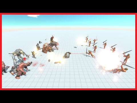 MUTANT PRIMATES & INFERNALS VS BOSSES ($imiliar Price) - ANIMAL REVOLT BATTLE SIMULATOR