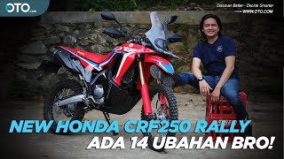 New Honda CRF250 Rally 2021 | Beda Jauh dengan Model Lama | First Impression