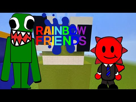 Ultimate Minecraft Rainbow Build