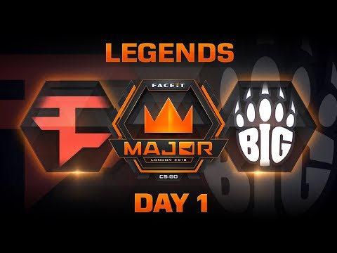 FaZe vs BIG - Dust 2 (FACEIT Major: London 2018)