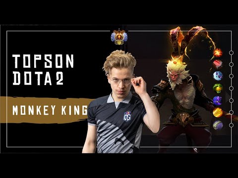 Topson Monkey King Pro GamePlay Dota 2