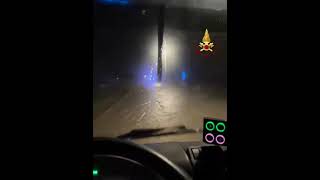 Maltempo: 20 Interventi effettuati dalle squadre VF dalle ore 20 alle ore 8:00