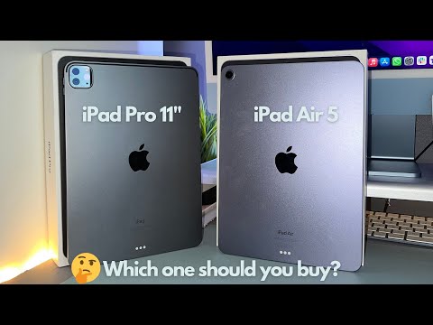 iPad Air 5 M1 vs iPad Pro 11" M1! Which One Should You Buy?! 🤔
