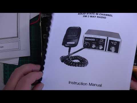 Maxcom Apollo16E CB27/81 UK FM CB radio extensive repair & alignment