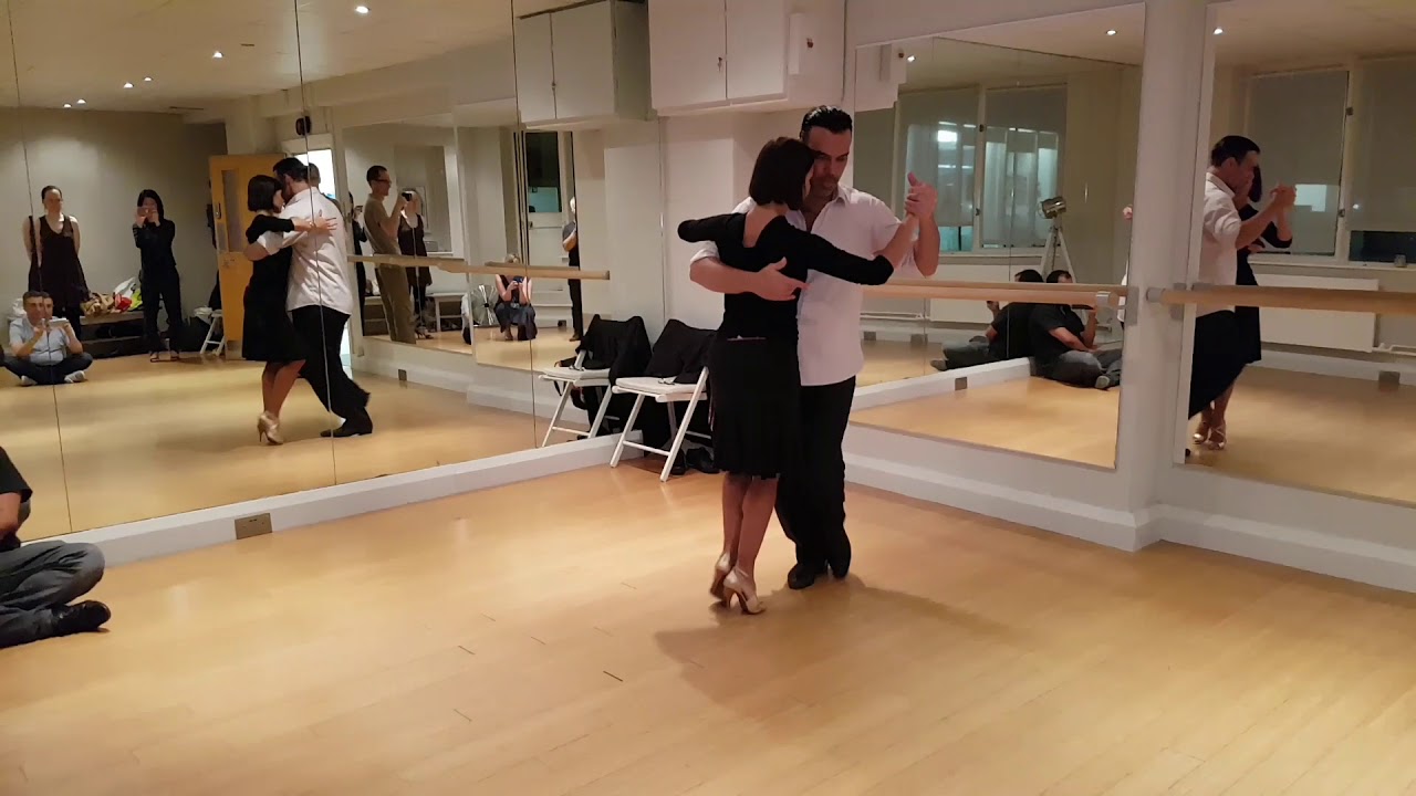 Junior Cervila and Guadalupe Garcia [post class]: 10 Aug 2017