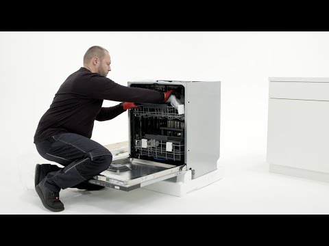 How to install your Electrolux 60 cm Sliding Door Dishwasher