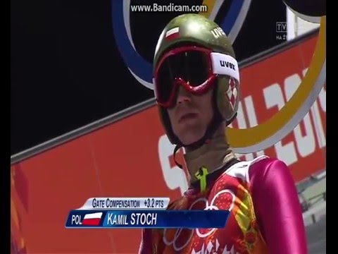 KAMIL STOCH   SOCZI 2014 HS 106