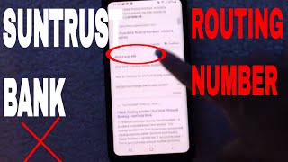 ✅  Suntrust Bank ABA Routing Number - Where Is It  🔴