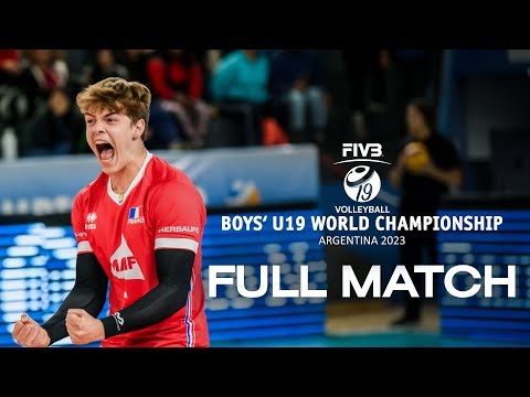 FRA🇫🇷 vs. IRI🇮🇷 - Full Match | Boys' U19 World Championship | Final Gold