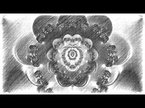 Pencil style fractal (no sound) -74