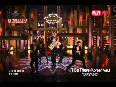 [K-POP] Mnet - M countdown, TAEYANG - I`ll Be There (Korean Ver.)