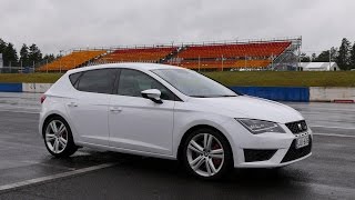 Kaaran koeajossa Seat Leon Cupra ja Nissan e-NV200 Evalia