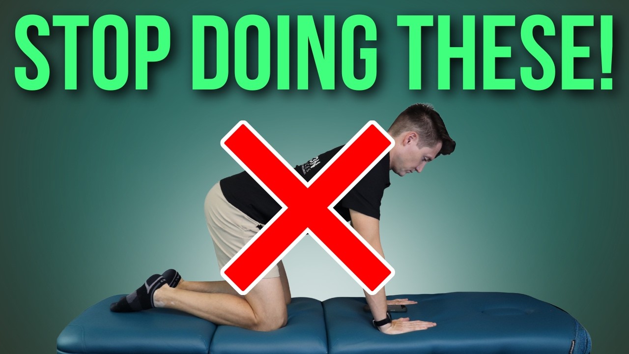 STOP Doing These! Your Spinal Stenosis Exercises May Be Making Your Pain WORSE! (PT Warning)