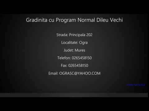 Gradinita cu Program Normal Dileu Vechi Ogra