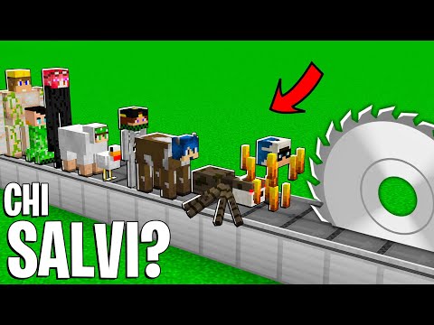 CHE MOB-YOUTUBER SALVERESTI DA QUESTA MORTE su MINECRAFT!?