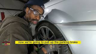Inspecting and Adjusting the Parking Brake on a M3