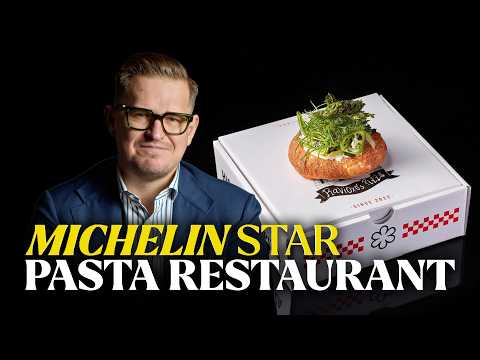 Dining at a MICHELIN STARRED PASTA Restaurant
