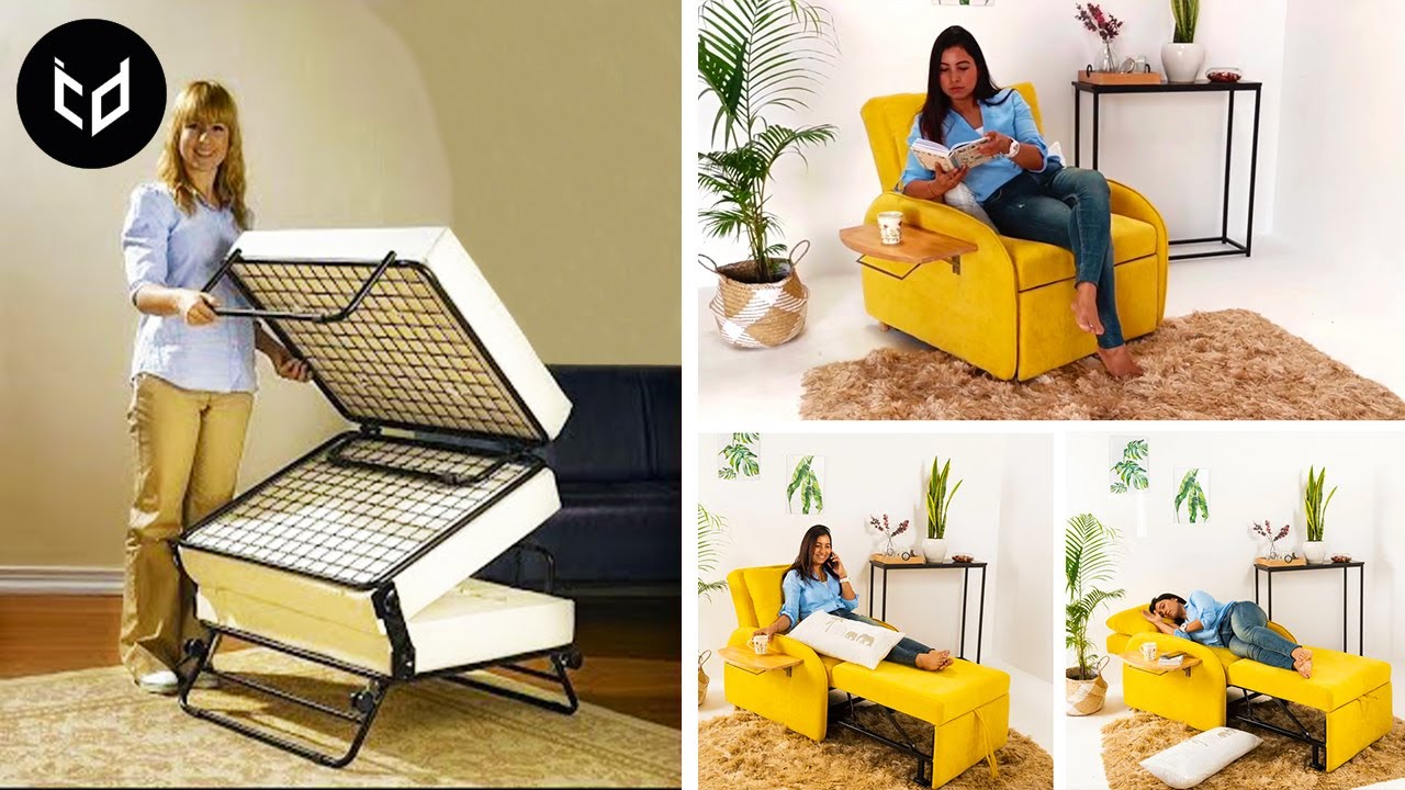 Space Saving Smart Furniture - Convertible Sofa Beds