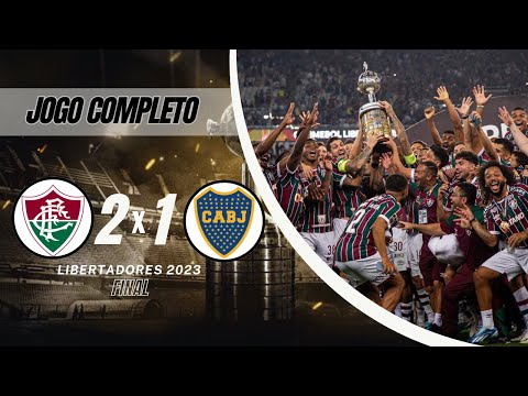 Fluminense x Boca Juniors - FINAL - Copa Libertadores 2023 - Jogo Completo