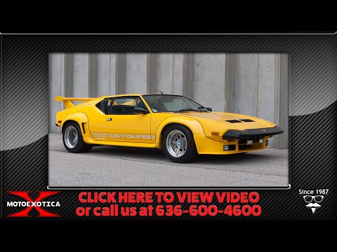 1985 De Tomaso Pantera (CC-1374663) for sale in St. Louis, Missouri