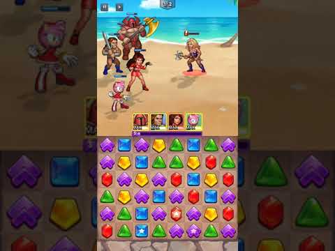 Sega Heroes stage 52 android ios gameplay