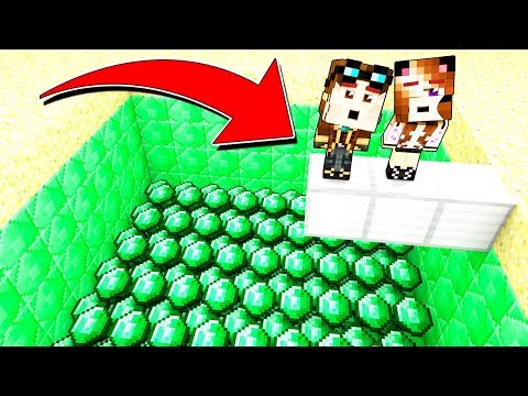 NON TUFFARTI nella PISCINA DI SMERALDO su MINECRAFT!